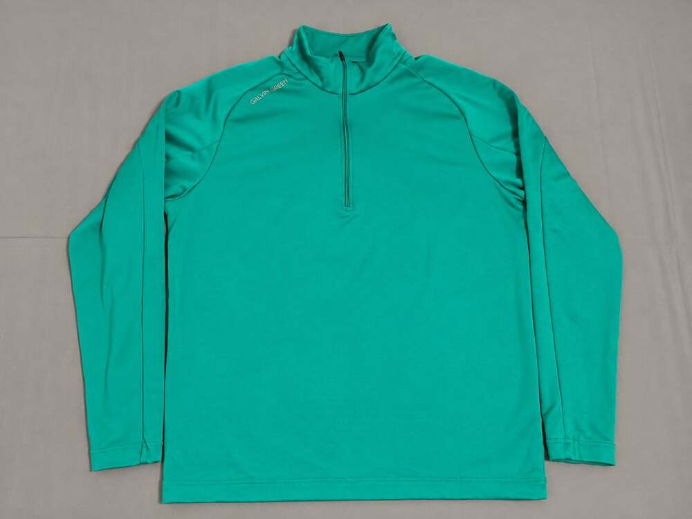 Galvin Green Men's Green Insula Half Zip Golf Pullover Size Large